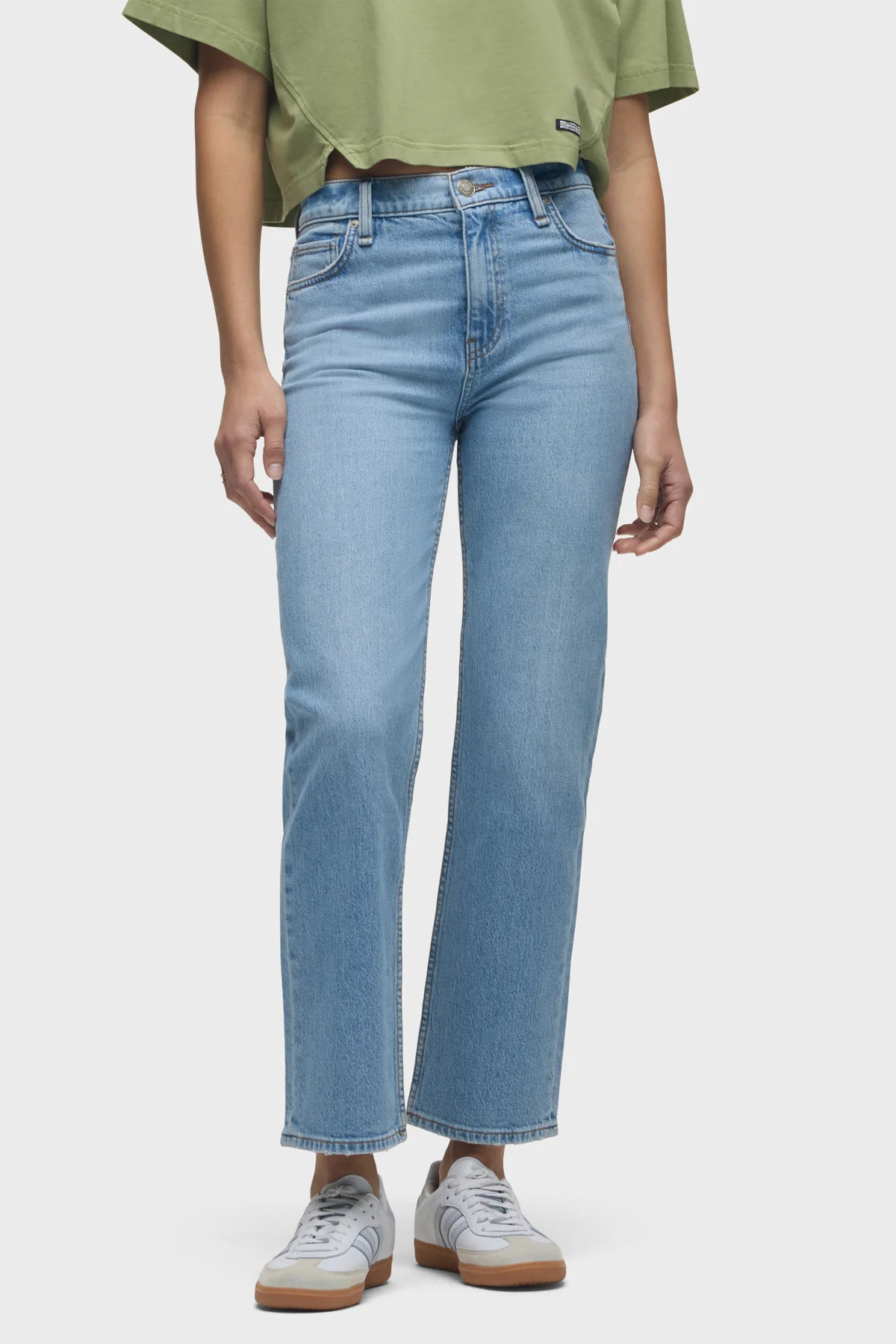 Remi High-Rise Straight Ankle Jean | Hudson Jeans