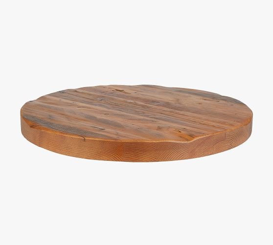 Reclaimed Pine Trivet Top Lazy Susan | Pottery Barn (US)