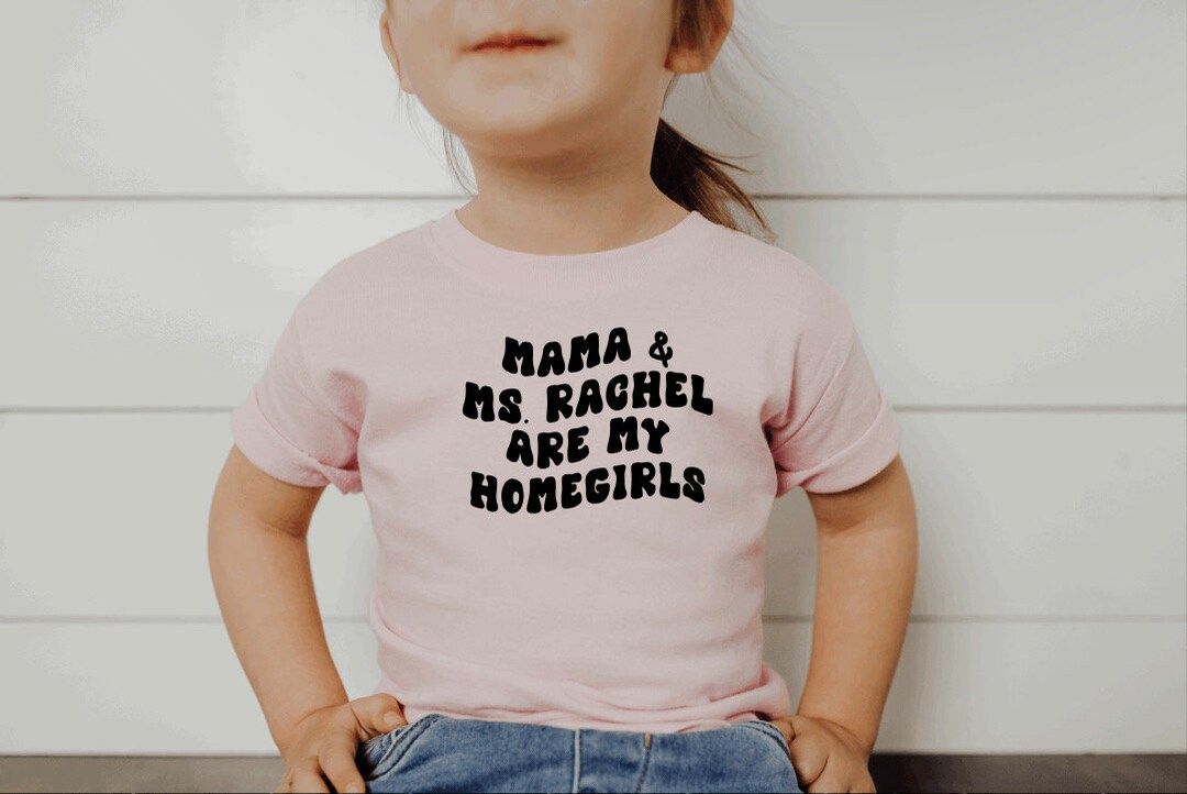Ms Rachel Shirt, Mama and Ms Rachel are my homegirls, Ok but first Ms Rachel, Toddler Shirt, Song... | Etsy (US)