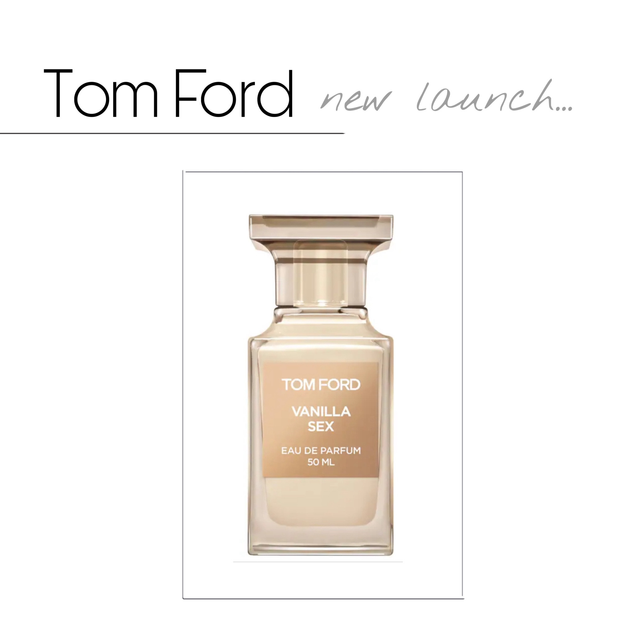 Tom Ford NEW launch! Vanilla Sex➡️ perfect gift for her for Valentines Day!

#LTKbeauty #LTKover40 #LTKGiftGuide