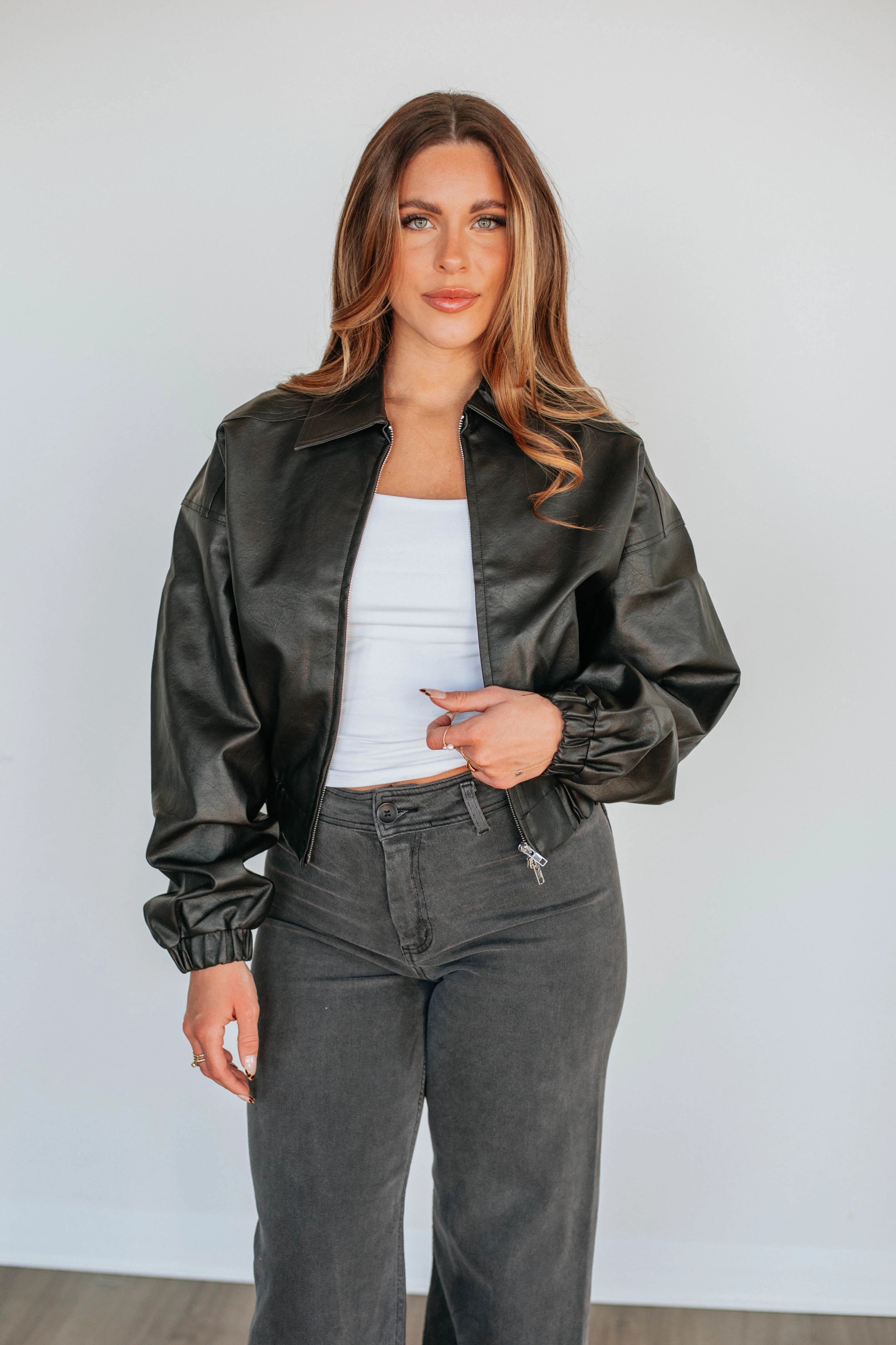 Tove Leather Jacket Small | Wild Oak Boutique
