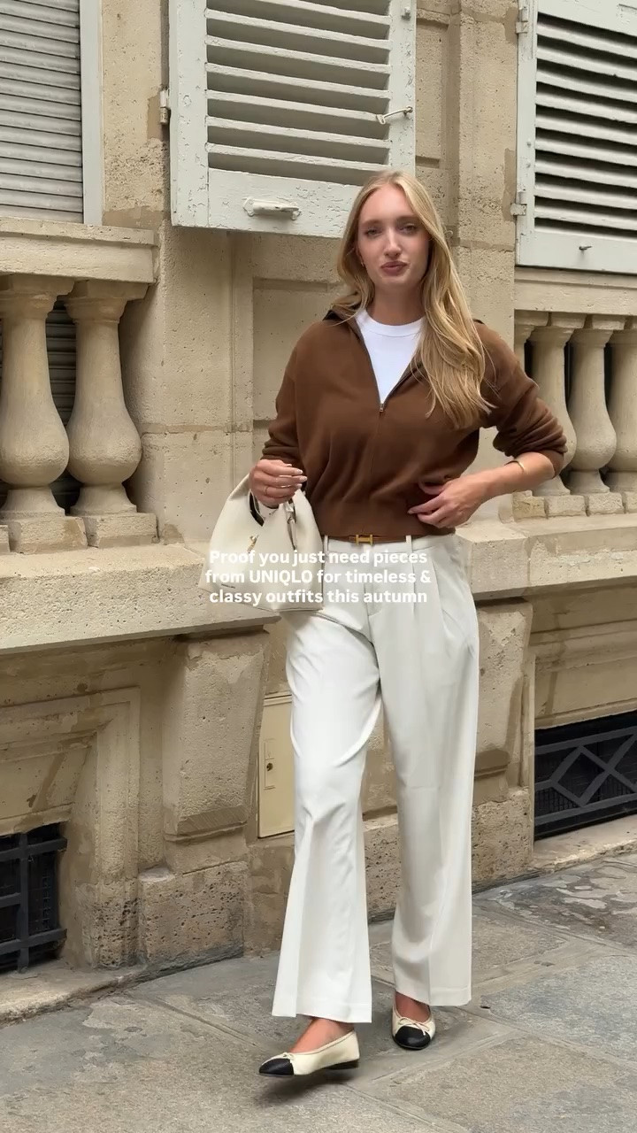 Ad | As summer slowly comes to an end, I am starting to reach for effortless layers and light knits. For me, that also means wearing @UNIQLO this season. Their knitwear makes it so easy for me to create timeless & classy outfits 🤍 

#uniqloeurope #lifewear #effortlesschic #timelessstyle #wardrobeessentials #liketkit

#LTKeurope #LTKautumn #LTKstyletip