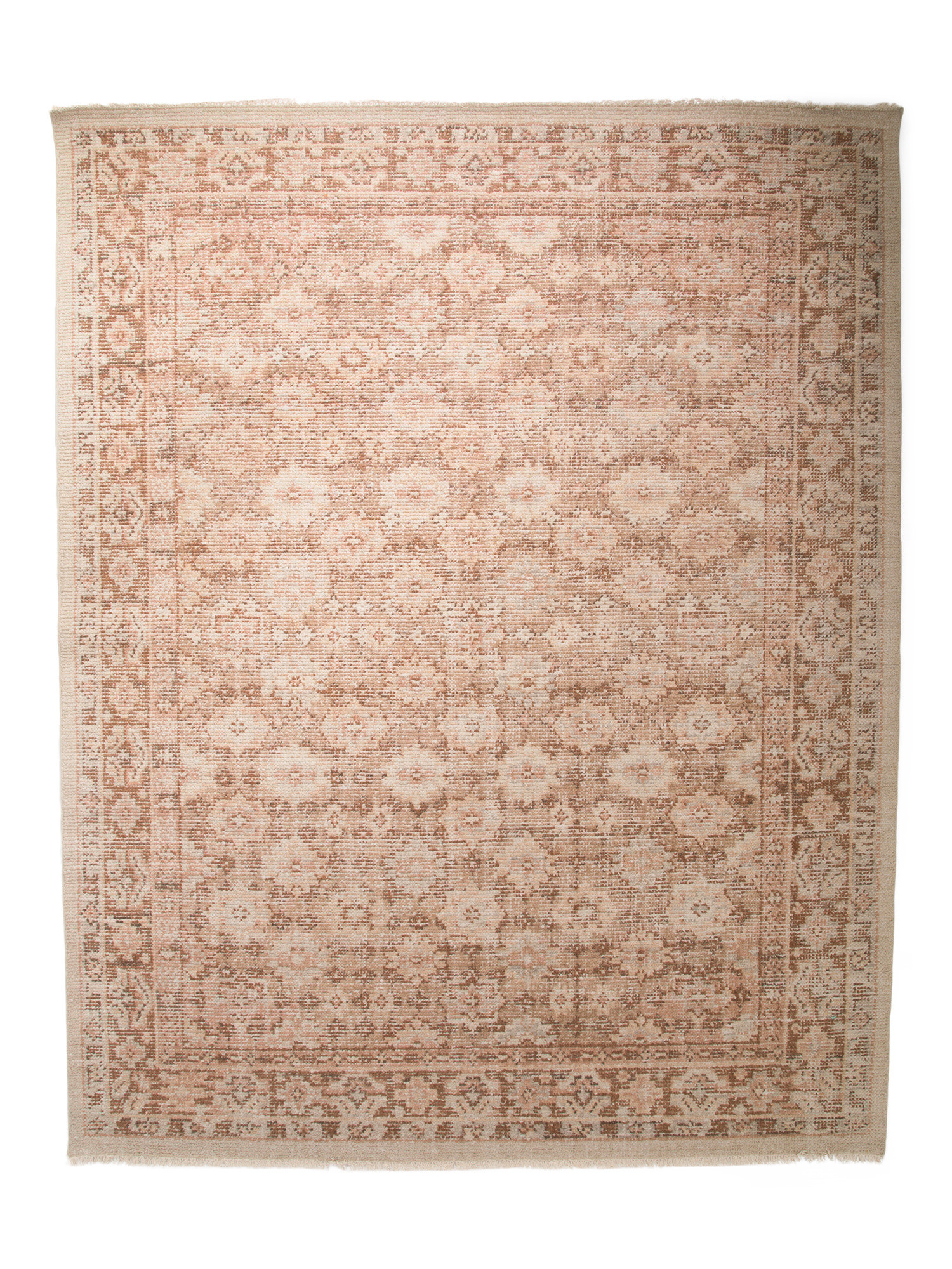 8x10 Wool Palace Farzana Hand Knotted Vintage Look Area Rug | TJ Maxx