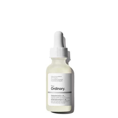 The Ordinary Hyaluronic Acid 2% + B5 (with Ceramides), Multi-Depth Hydration Serum for Plumper, Smoother Skin, 1 Fl Oz | Amazon (US)