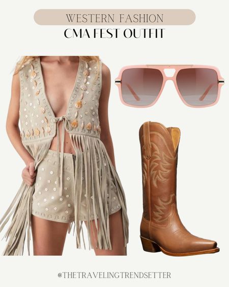 Western fashion CMA fest outfit idea 

#LTKFindsUnder100 #LTKStyleTip #LTKFindsUnder50