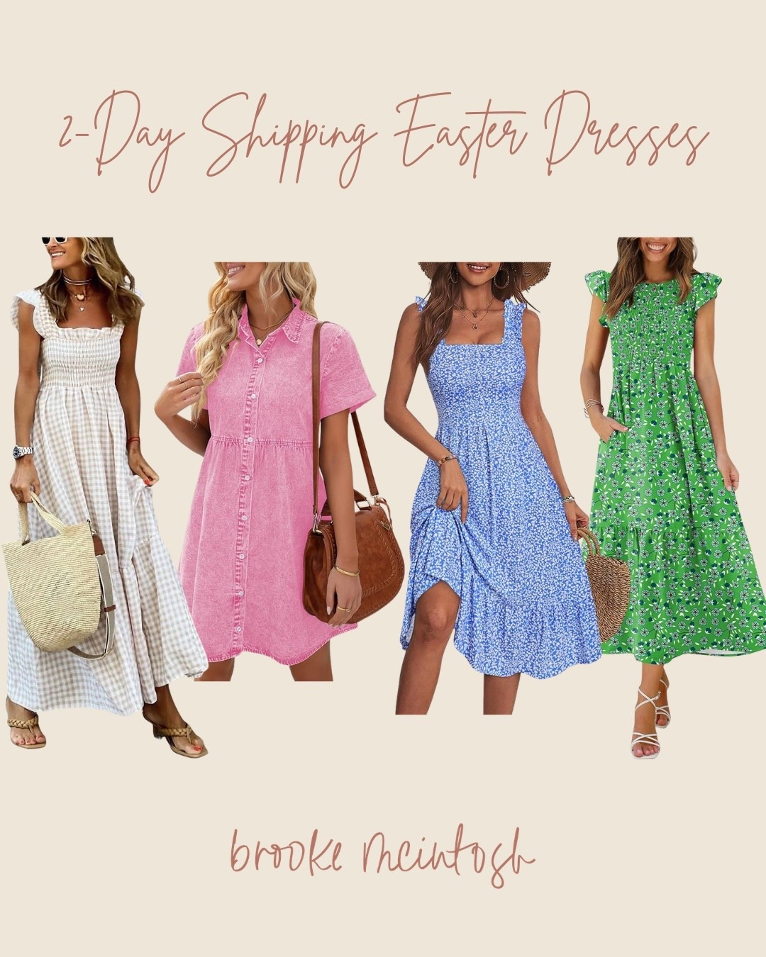 Easter snuck up on me 😅 these dresses are all 2-day shipping + effortless ✨ just add sandals & go 💐

#LTKspring #MomStyle #EasterOutfits

#LTKmomlife #LTKgrwm #LTKdayinmylife