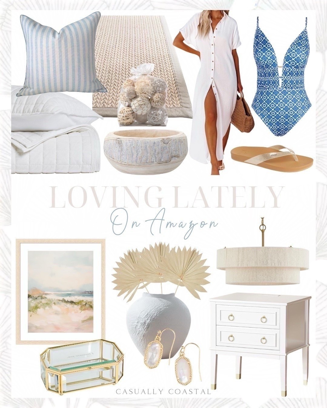 Loving Lately on Amazon

Amazon home decor, coastal home, coastal decor, coastal wall art, coastal swimsuit, Amazon artwork, Amazon wall art, Amazon artwork, Amazon pillow cover, coastal pillows, Amazon swimsuit, Amazon one piece bathing suit, coastal bowl, Amazon bedding, coastal bedding, whitewashed wood bowl, large decorative balls, bowl filler, luxury velvet quilt set, white quilt, Amazon rug, coastal rug, neutral rug, 3x5 rug, 2x10 rug, 4x6 rug, 5x8 rug, light grey rug, seersucker pillow cover, long kimono swimsuit coverup, plunging neck one piece swimsuit, reef flip flops, framed wall art, Kate spade jewelry box, clear jewelry box, Kendra Scott earrings, dried palm leaves, vintage ceramic vase, rattan chandelier, Amazon nightstand 


#LTKhome