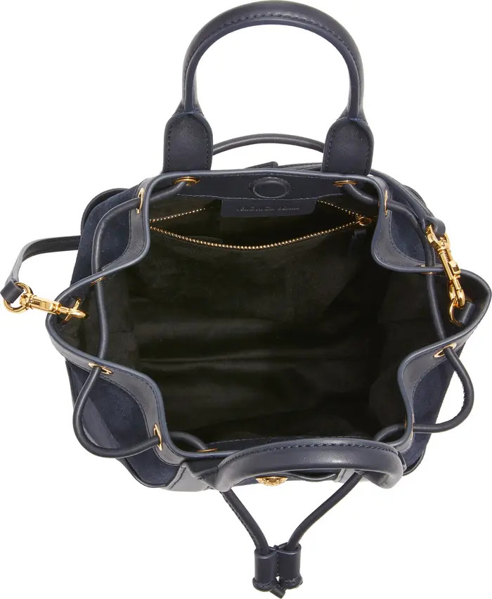 Goody Suede & Leather Bucket Bag | Nordstrom