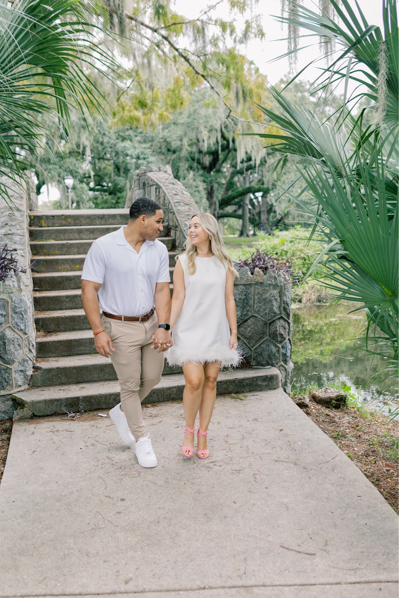 Engagement photos…dress it up or dress it down. Such a cute statement white dress 

#LTKstyletip #LTKfindsunder100 #LTKwedding