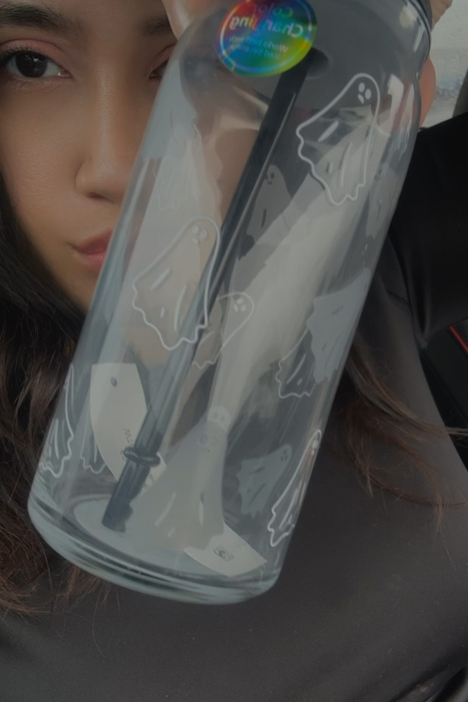 Ghost glass color changing cup Halloween
Color changing glass cup 

#LTKHalloween #LTKSeasonal #LTKVideo