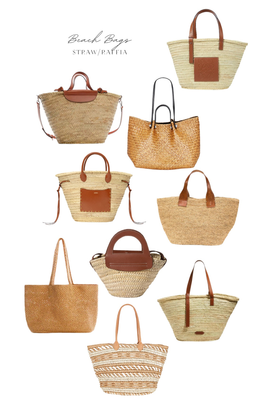 A summertime must-have item in all different price points.

bag l tote l straw tote l bags l straw bag 