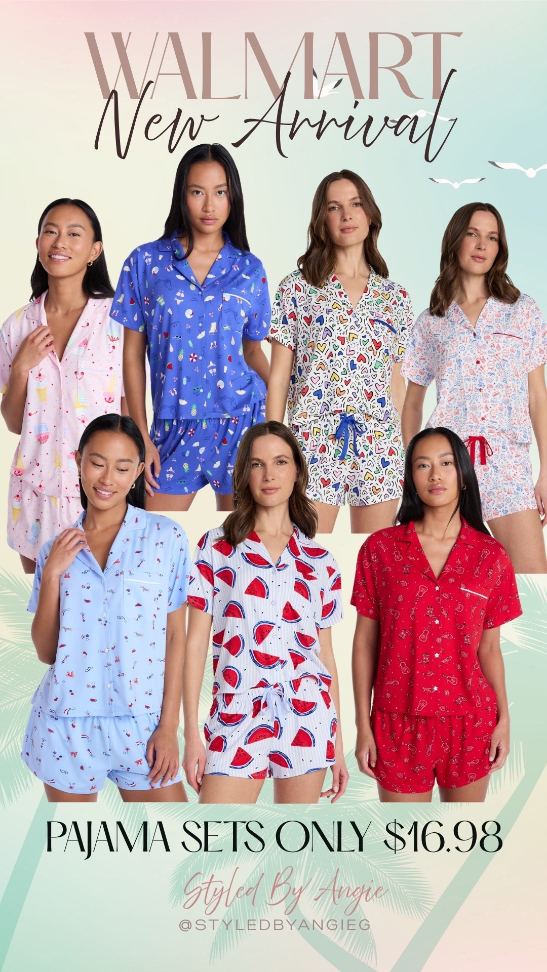Obsessed with these Walmart pajama sets for just $16.98 🤍 perfect for cozy nights, coffee mornings, and everything in between. such a good everyday staple!



walmart loungewear sets, womens pajamas walmart, affordable sleepwear, walmart fashion deals, cozy home outfits, cute comfy clothes, budget lounge sets, walmart clothing finds, soft cozy pajamas, everyday loungewear

#LTKootd #LTKMothersDay #LTKSeasonal
