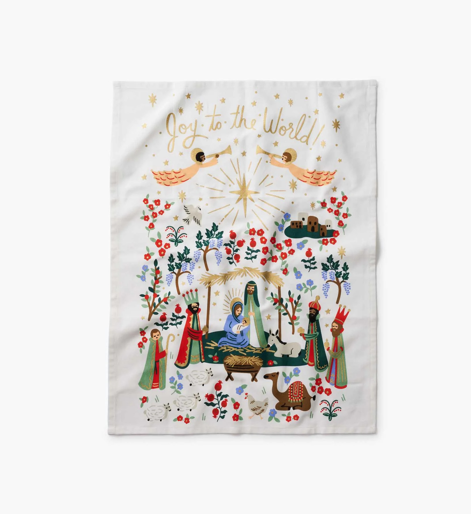 Holiday Tea Towel - Nativity | Rifle Paper Co.