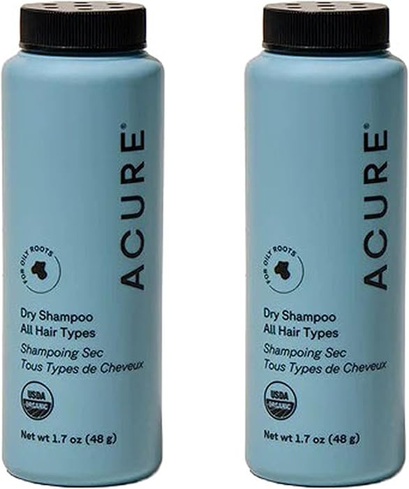 Acure Dry Shampoo - Mini Powder Dry Shampoo for Women with Blonde & Dark Hair, Care to Refresh Tr... | Amazon (US)