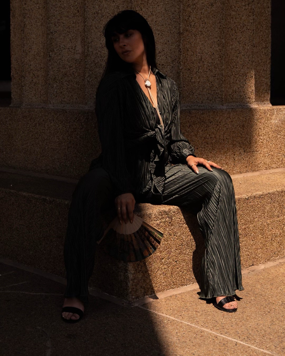 Mackenzie from Semplice Designs modeling her new bolo tie collection in my Showpo set 💚 photos by @hayleyshoots

#LTKWorkwear #LTKStyleTip #LTKFindsUnder100