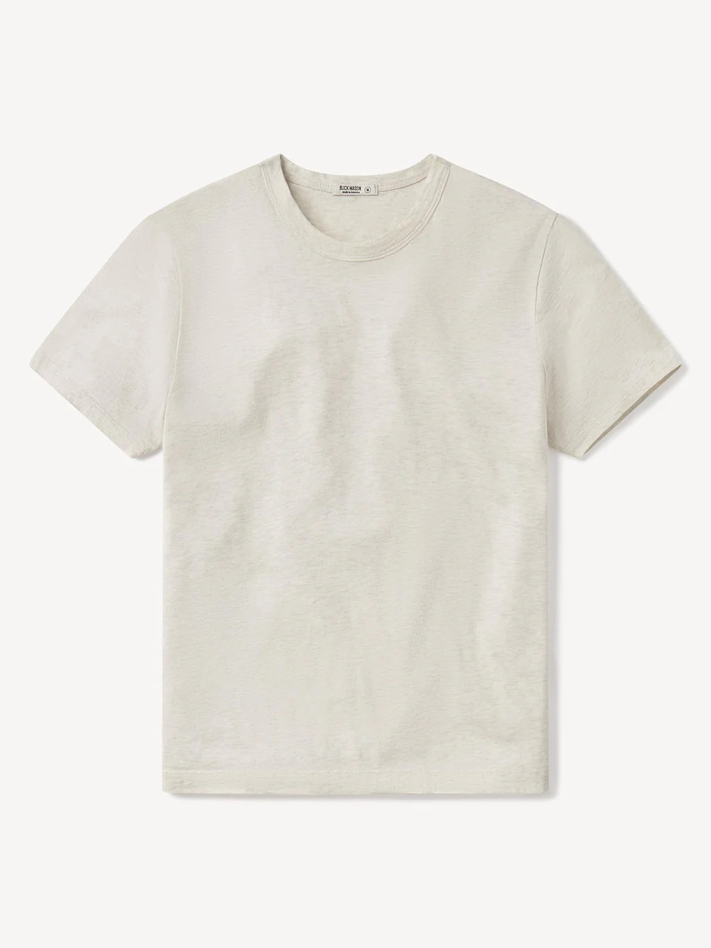 Heather Oat Pima Classic Tee - Buck Mason- Modern American Classics | Buck Mason