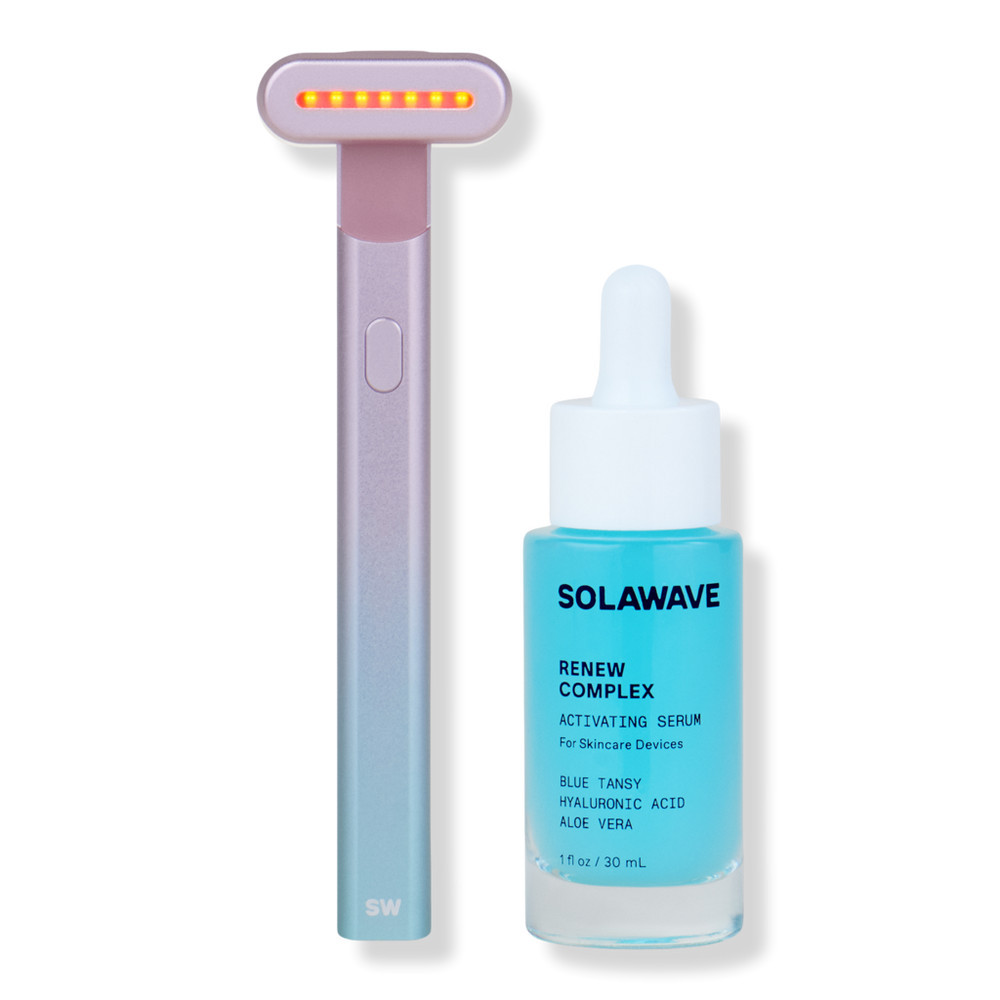 Solawave 4-in-1 Red Light Therapy Skincare Wand Kit - Ombre | Ulta