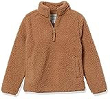 Amazon Essentials Girls and Toddlers' Sherpa Fleece Quarter-Zip Jacket | Amazon (US)