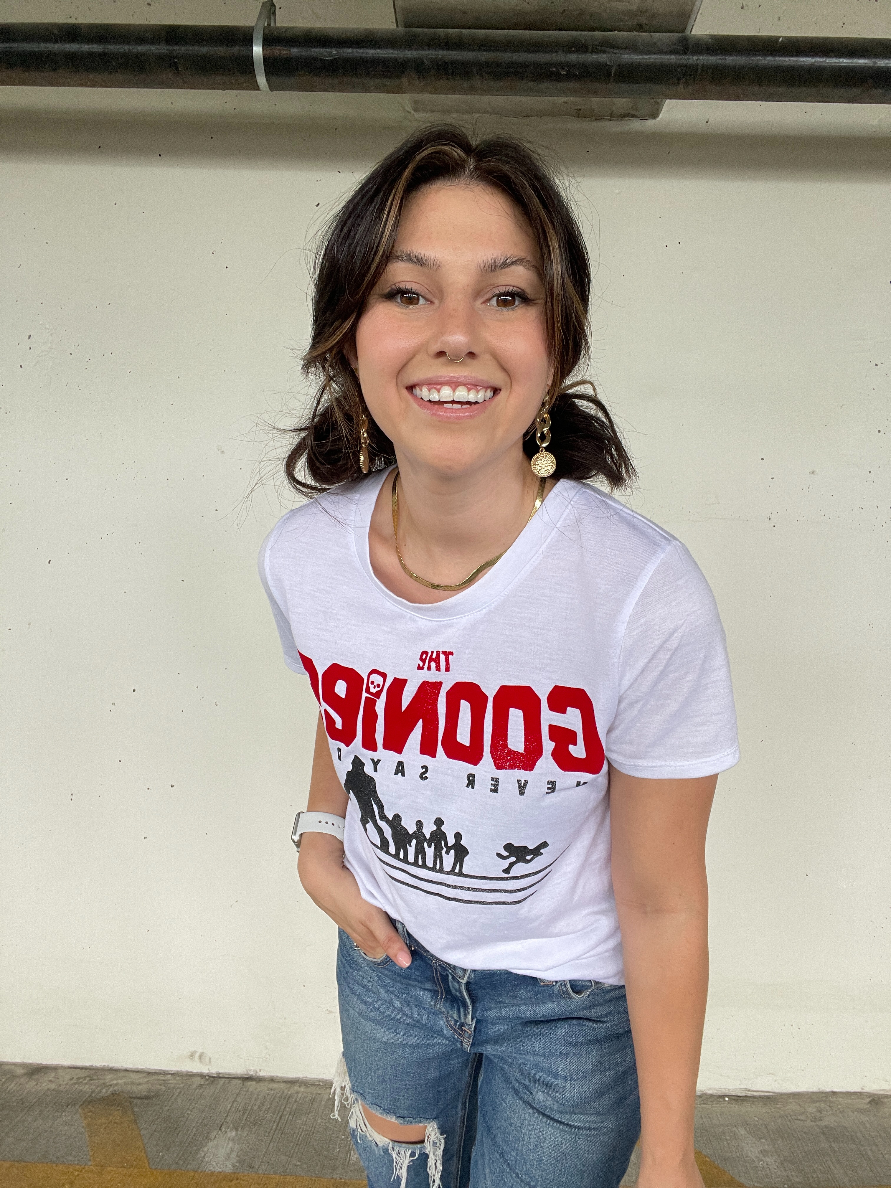 Casual women’s summer outfit, tee shirt and a pair of American Eagle jeans. I have linked some similar jeans and the exact shirt from Target I have in a size medium. I like to size my tee shirts up because I do not like a tight fit. #ltksummer #ltkcasual #casual #summerfashion #summerstyle 

#LTKFindsUnder50 #LTKSeasonal #LTKStyleTip