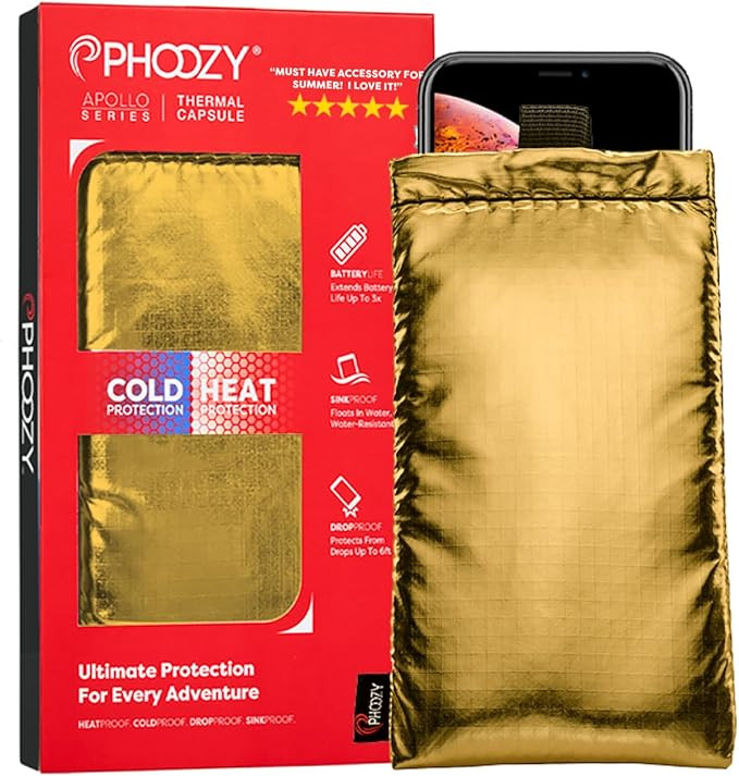 PHOOZY Thermal Phone Case - Apollo Series : Cell Phone Pouch Prevents Overheating from Sun Exposu... | Amazon (US)
