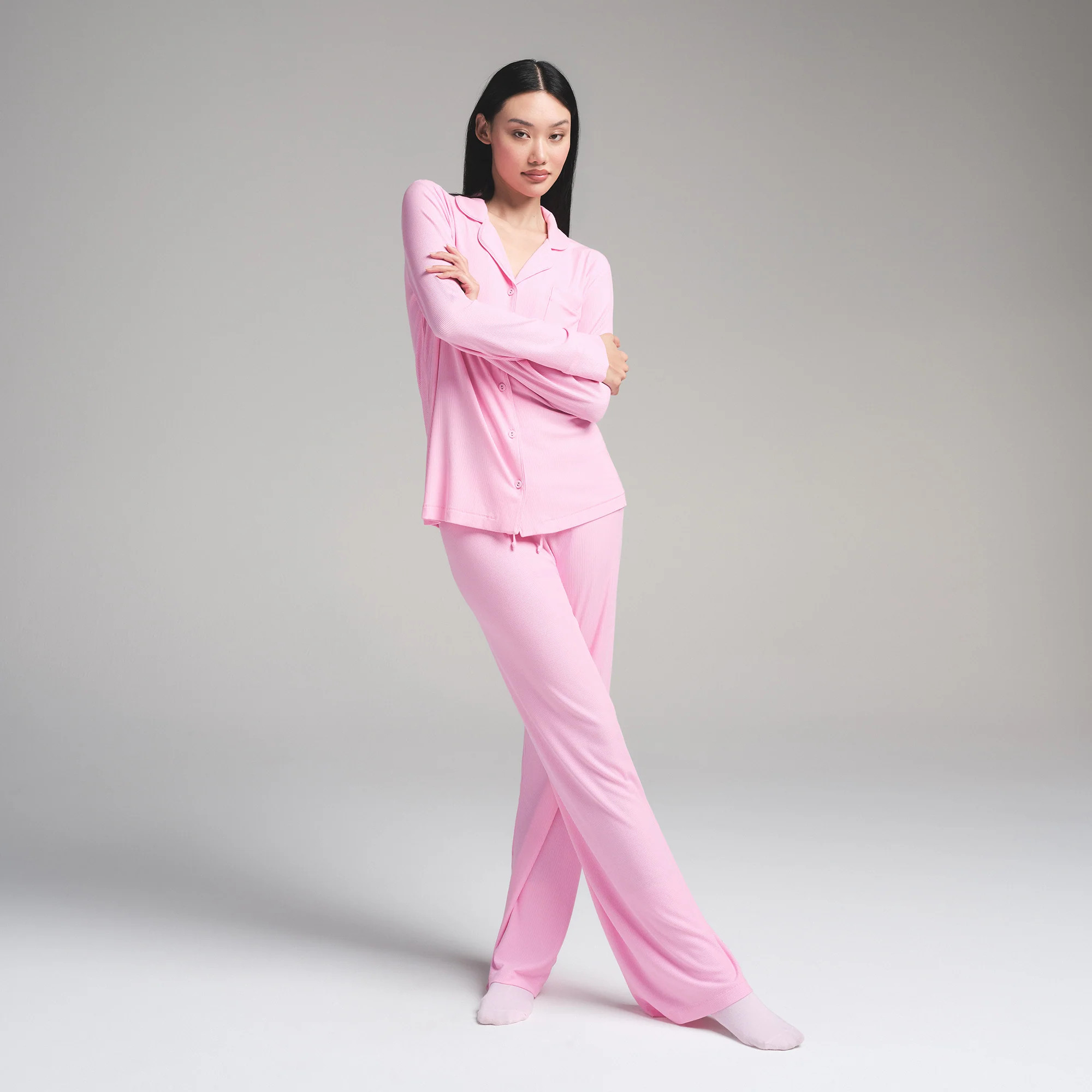 SKIMS Pajama Set | Pink | Medium | Soft Lounge | SKIMS (US)
