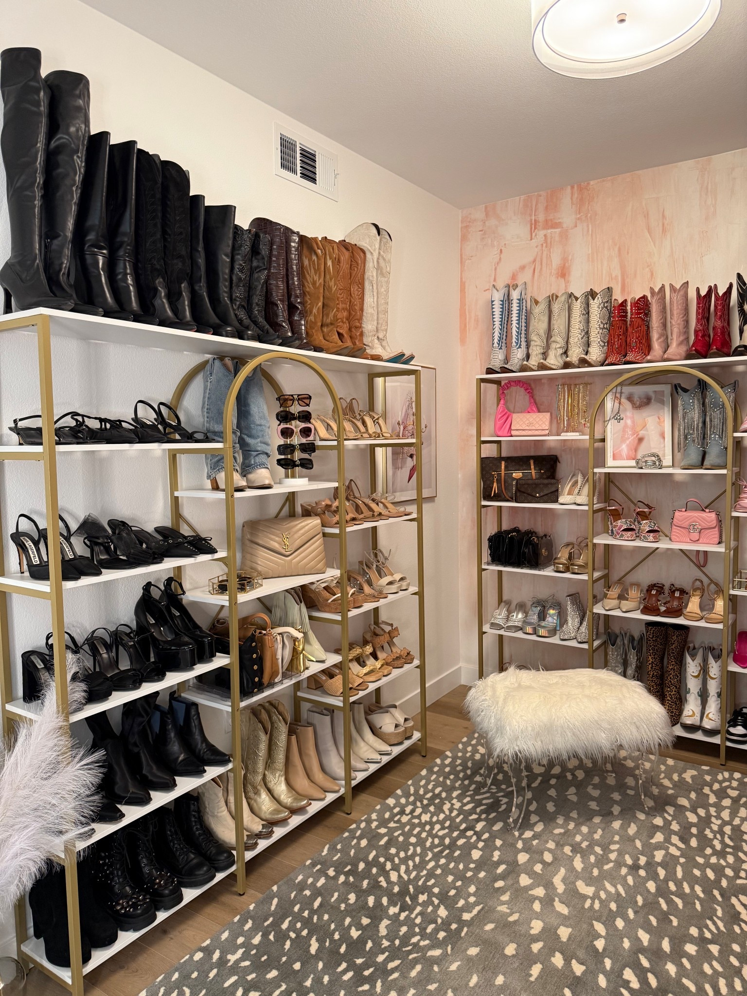 These book shelves were game changing for shoe storage! Also very easy to build (was able to build both in just one hour) 🫶 

#LTKWatchNow #LTKHome #LTKSaleAlert