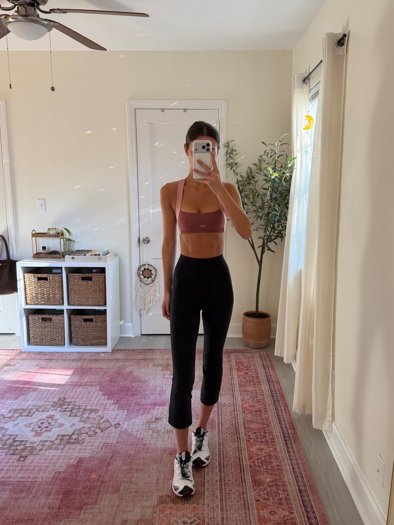 Workout outfit of the day! Xs in the set active sports bra and a size 2 in the lululemon leggings!!!! @lululemon 

#LTKActive #LTKValentine #LTKootd