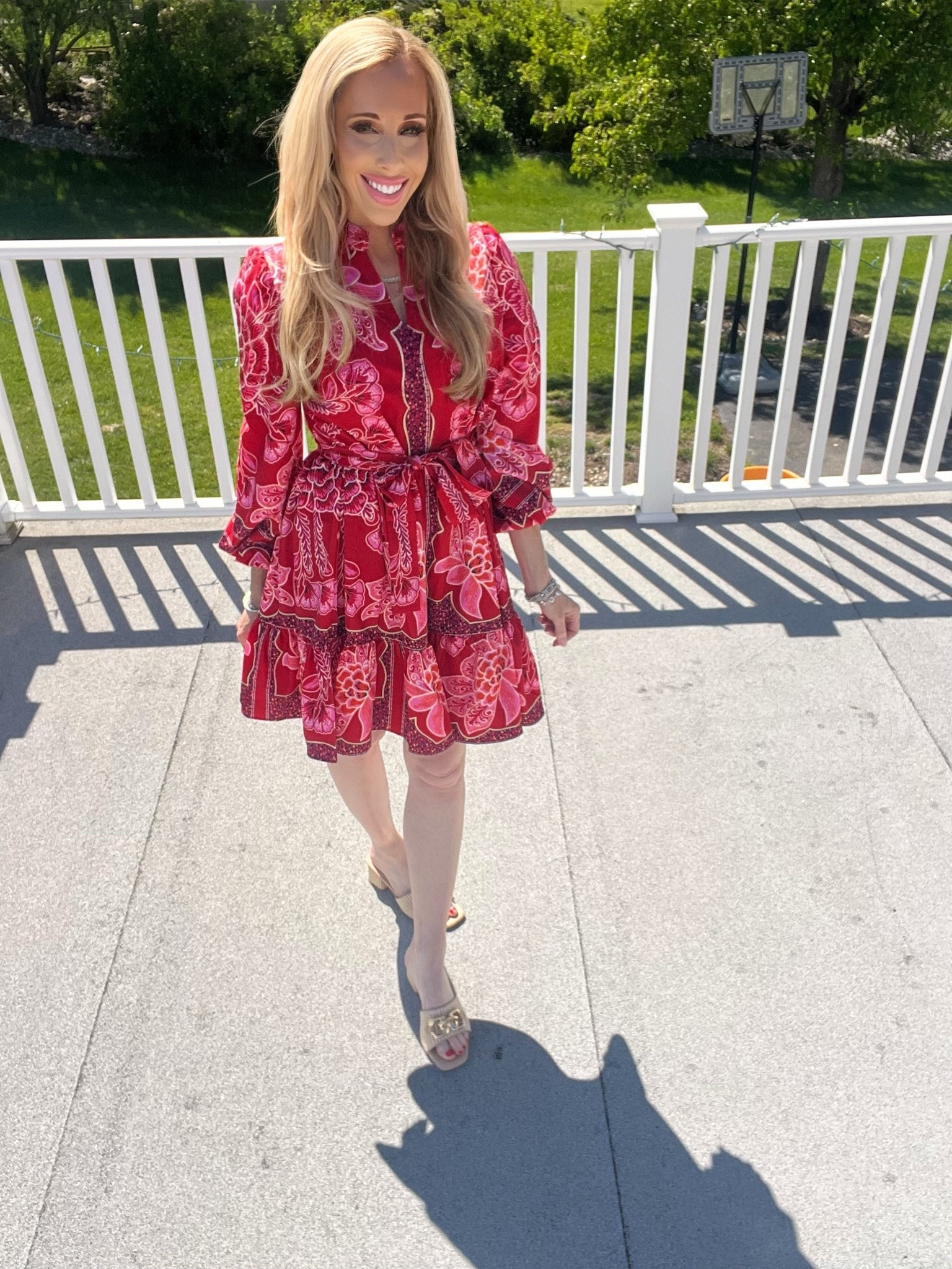 Gorgeous red floral dress ❤️❤️

#LTKootd #LTKmomlife #LTKdayinmylife