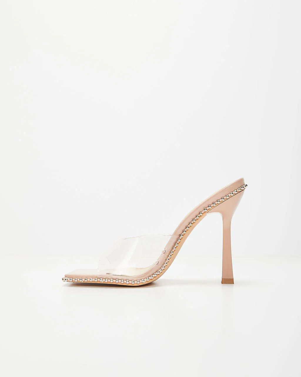 Marlette Clear Strap Heels | VICI Collection