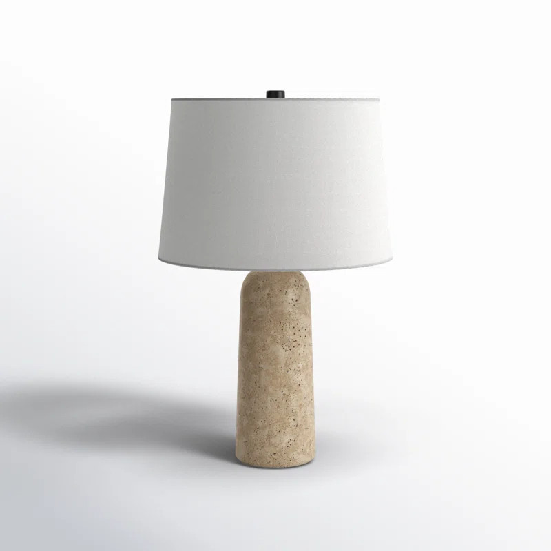 Holderness Travertine Table Lamp | Wayfair North America