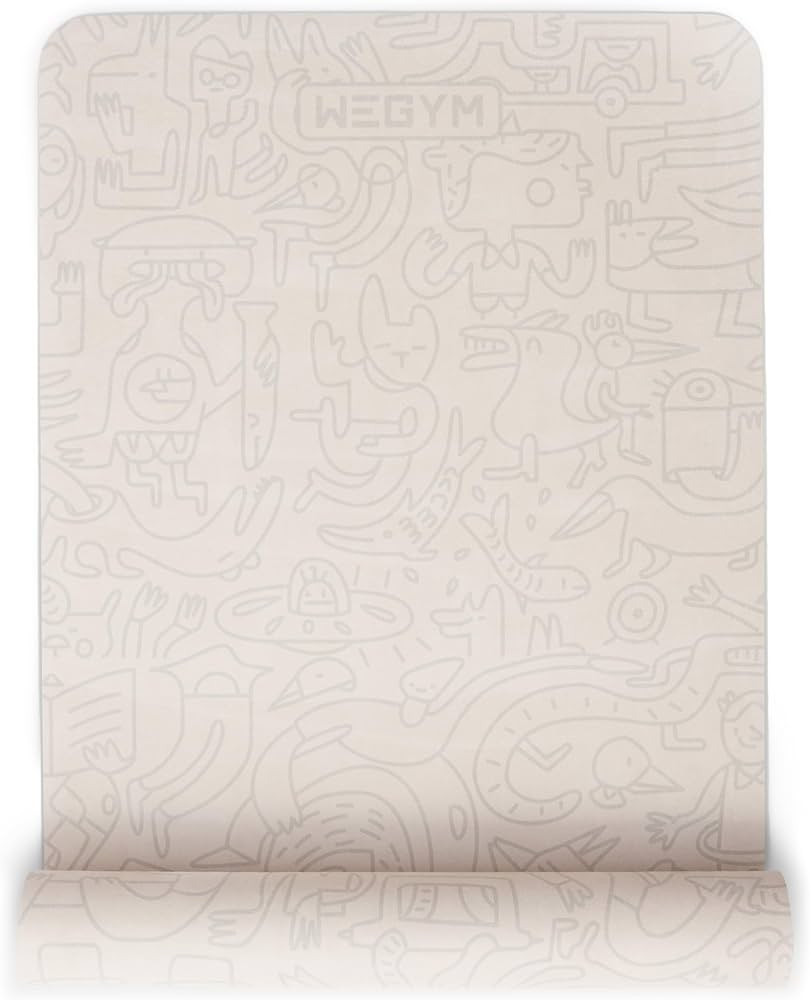 Yoga Mat, 4mm Cushioned Exercise Mat for Yoga, Pilates, Home Workouts - Anti Slip Yoga Mat, Polyu... | Amazon (US)