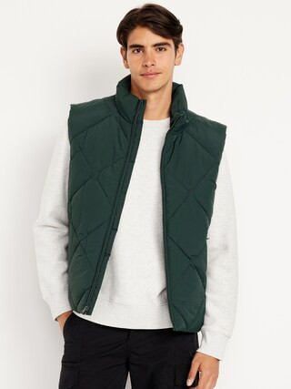 Water-Resistant Frost-Free Quilted Vest | Old Navy (CA)