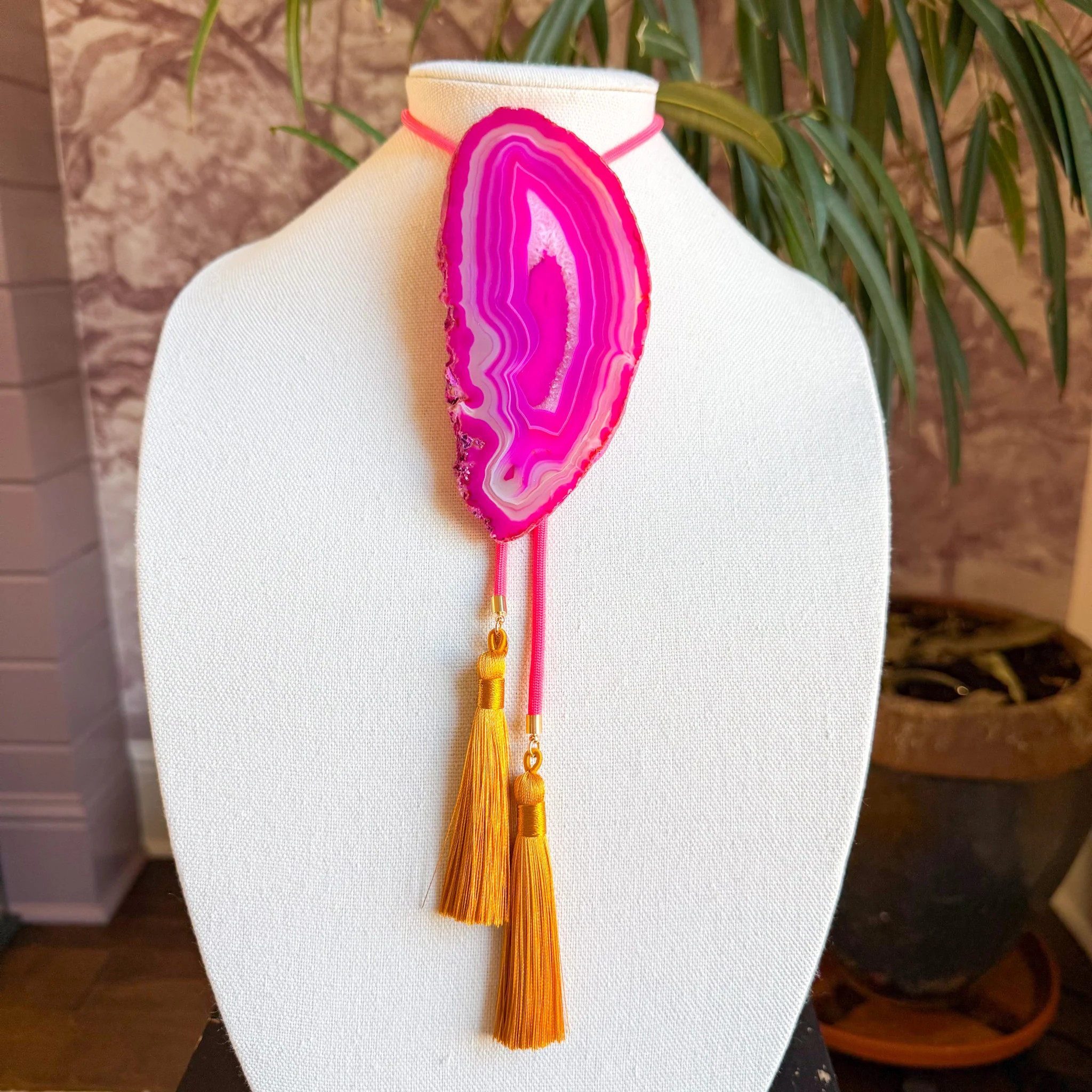 Geode Bolo No. 117 | Rahya Jewelry Design