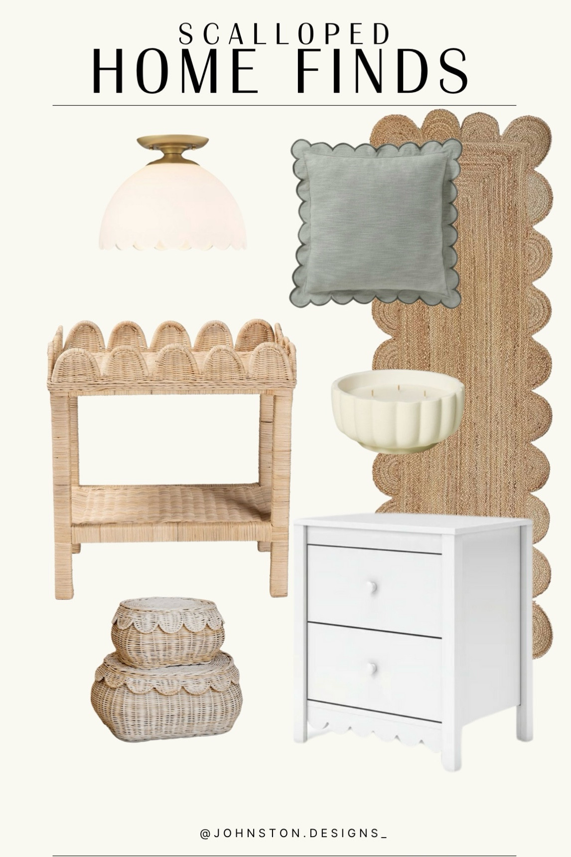 Scalloped home decor 🤩 these would all be super cute in a girls bedroom or even just as a statement piece.  Who else just loves scallops! 🤩


Home Decor | Affordable Finds | Nightstand | Side Table | Budget Friendly Furniture | Neutral Home  

#LTKFindsUnder100 #LTKSaleAlert #LTKHome