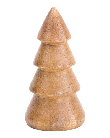 Natural Finish Wooden Christmas Tree | TJ Maxx