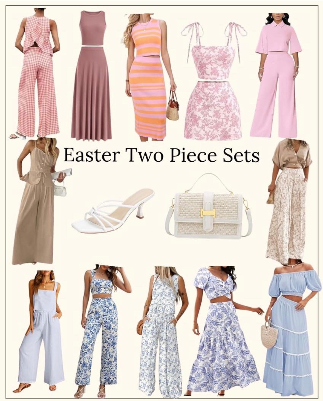 Two piece sets for Easter just make getting dressed so easy. Cute, polished, and effortless all in one look. Whether you are heading to brunch, church, or a family gathering, a matching set is the perfect way to look put together without overthinking the outfit.

Sharing a few Easter two piece set ideas that feel fresh, feminine, and spring ready. You can find all the pieces in my Amazon Storefront and LTK. Follow for more outfit inspiration and seasonal style ideas.


easter two piece sets, easter outfit ideas, spring two piece outfits, matching set outfit inspiration, easter brunch outfit, spring fashion finds, feminine spring outfits, pastel outfit inspiration, easter sunday outfit ideas, amazon fashion finds, affordable spring outfits, ltk style finds, spring wardrobe inspiration, chic matching sets, spring event outfits

#EasterOutfits #EasterStyle #TwoPieceSet #MatchingSetStyle #SpringOutfits #SpringStyleInspo #EasterBrunchLook 

#LTKSeasonal #LTKSpringSale #LTKootd