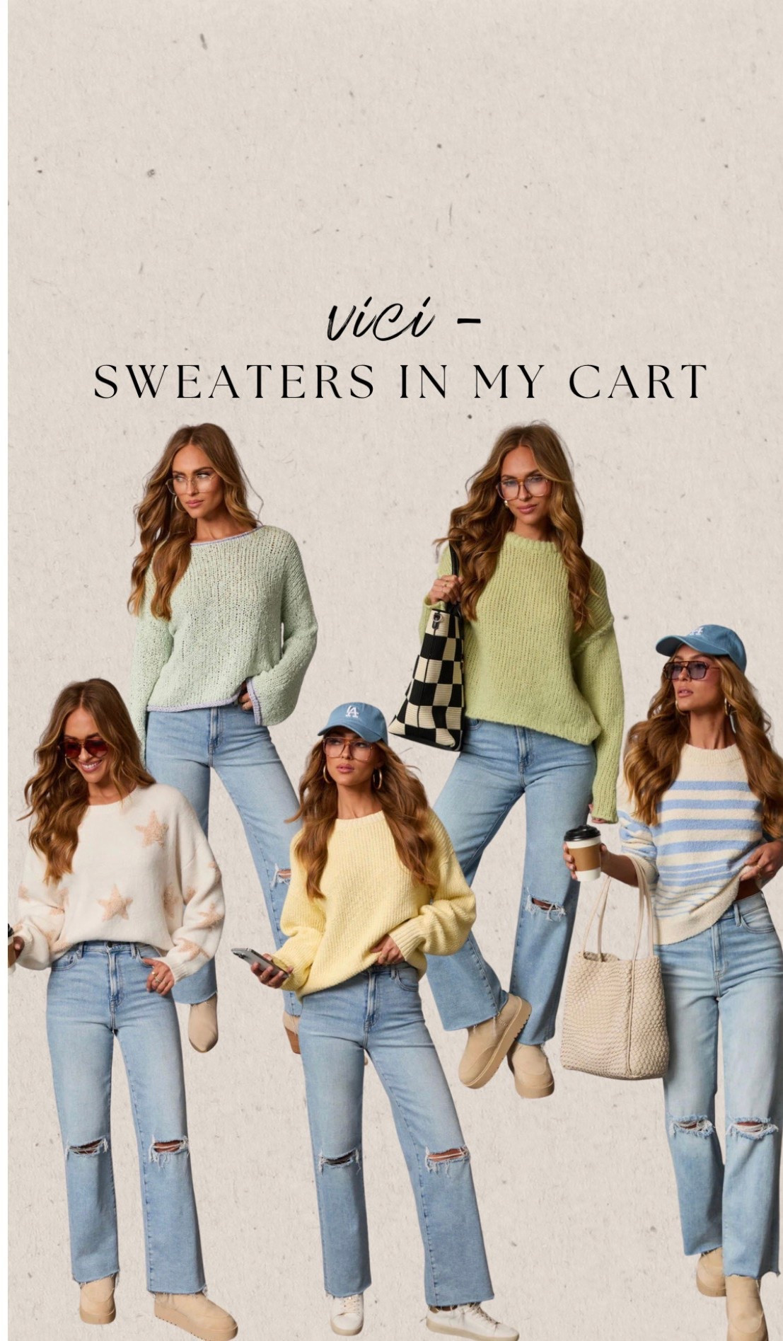 vici — my current cart full of sweaters ♥️

#LTKSeasonal #LTKootd #LTKSaleAlert