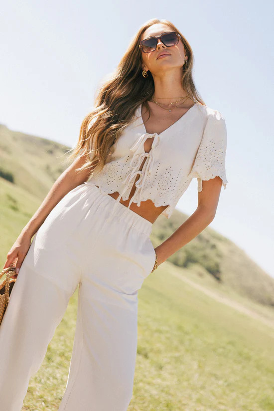 Ollie Embroidered Blouse | Böhme US
