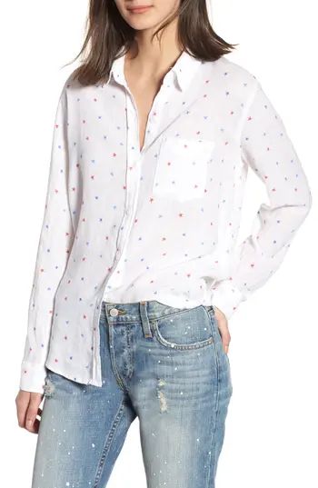 Women's Rails Charli Shirt, Size X-Small - White | Nordstrom