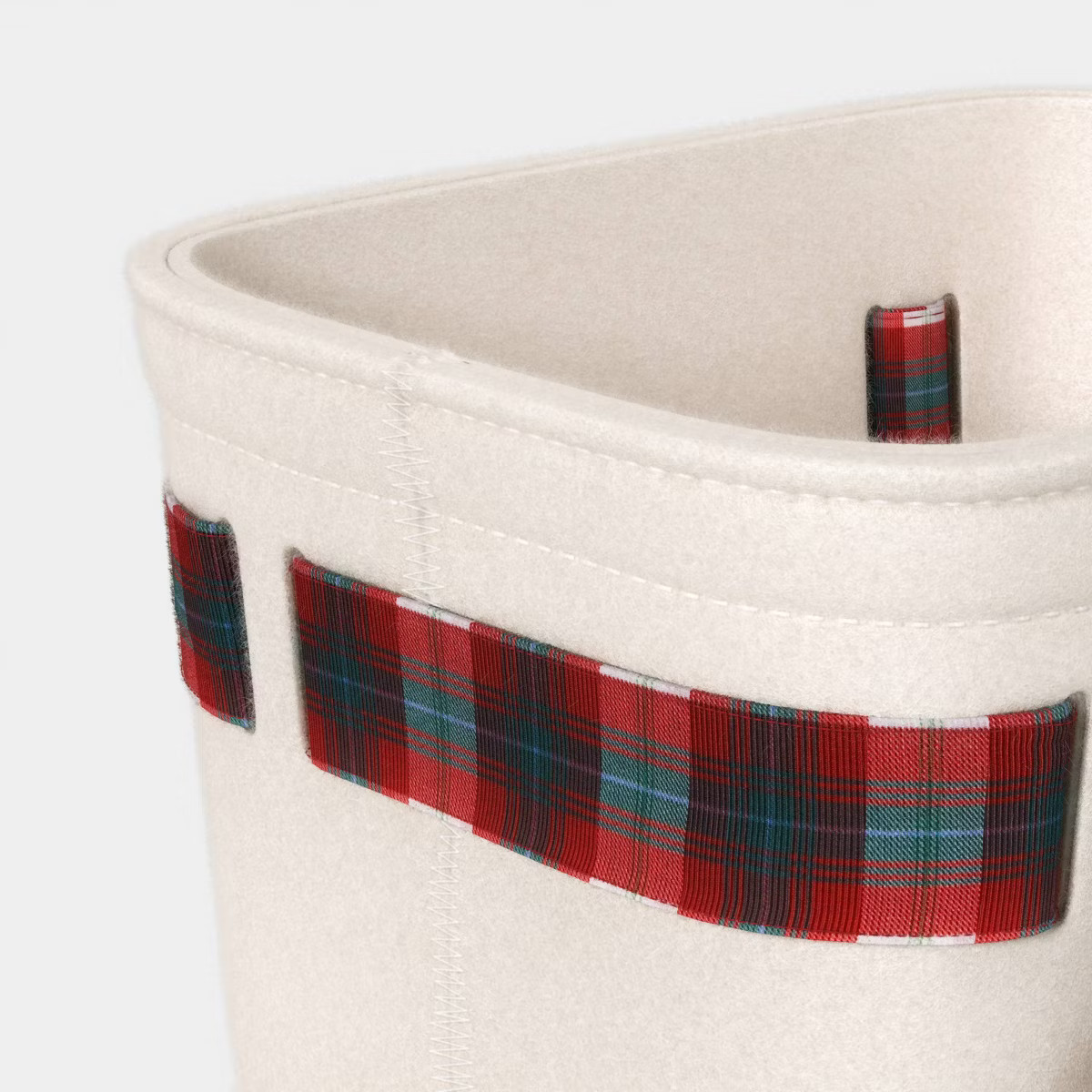 Plaid Bow Basket Red - Threshold™ | Target