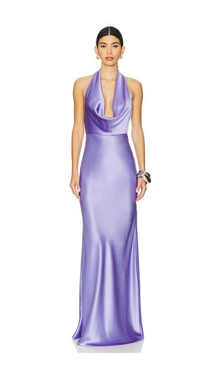 SAU LEE Pearl Gown in Purple. - size 2 | Revolve Clothing (Global)