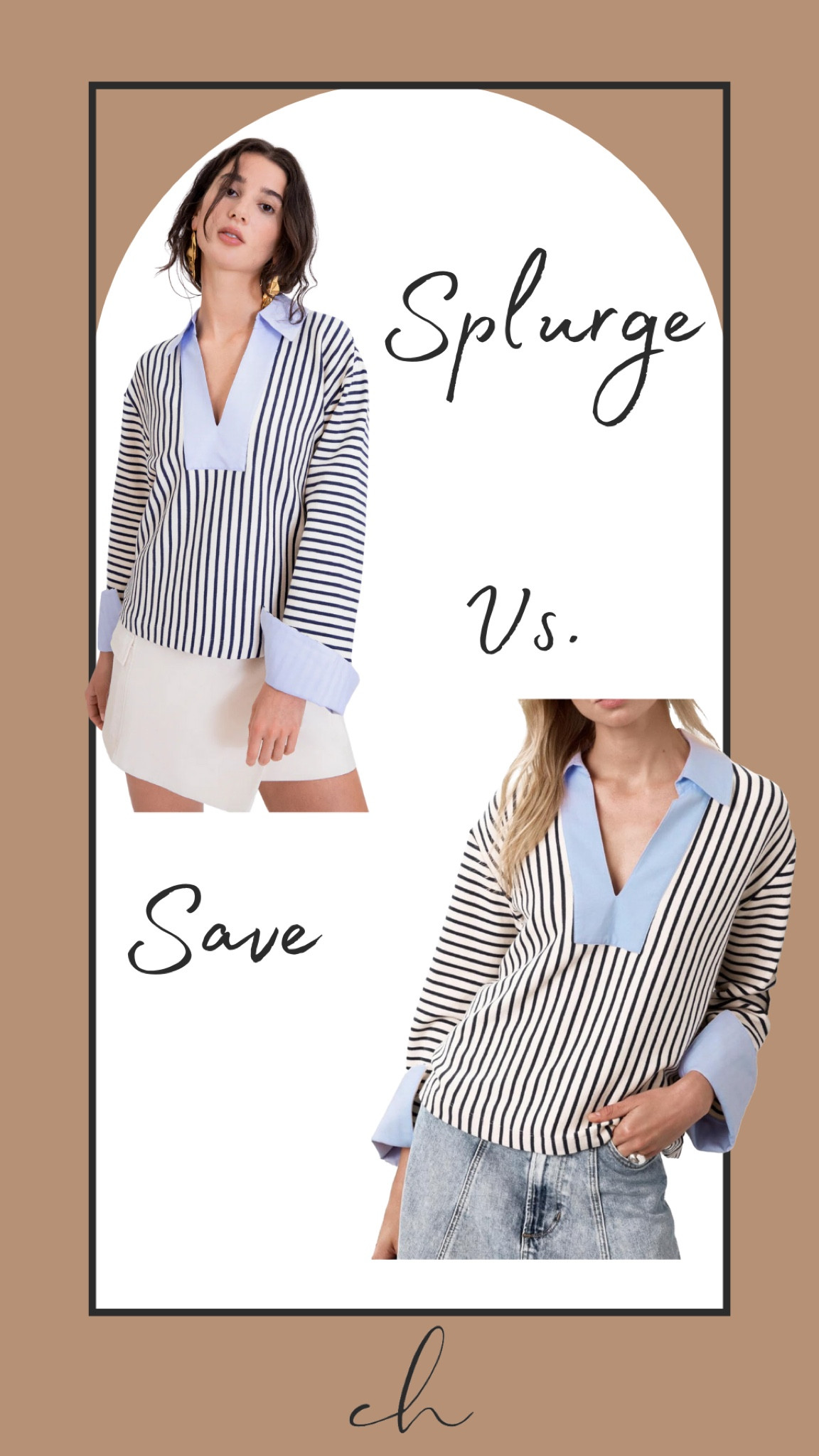 Splurge vs Save 

#LTKSaleAlert #LTKStyleTip #LTKFindsUnder50