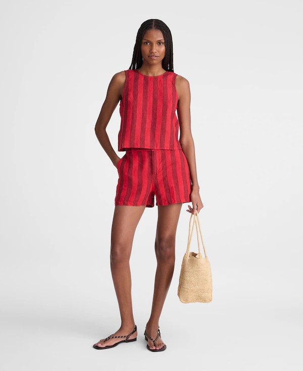 The Zoe Short in 100% Linen | Madewell