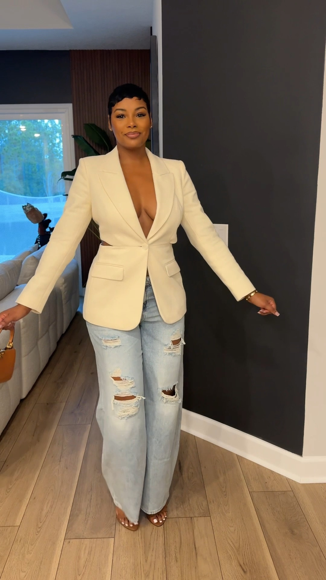 I’m trying to step up my fashion a “wee” bit. How did I do? 

Jeans have little to no stretch. I went with a size 12 for length and so that I could achieve the baggy look. 

Blazer: Medium 

#LTKootd #LTKgrwm #LTKTall