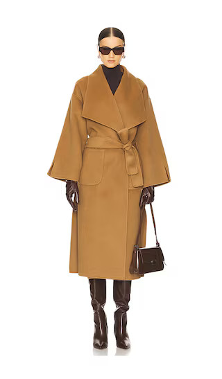 Niseko Coat in Brown | Revolve Clothing (Global)