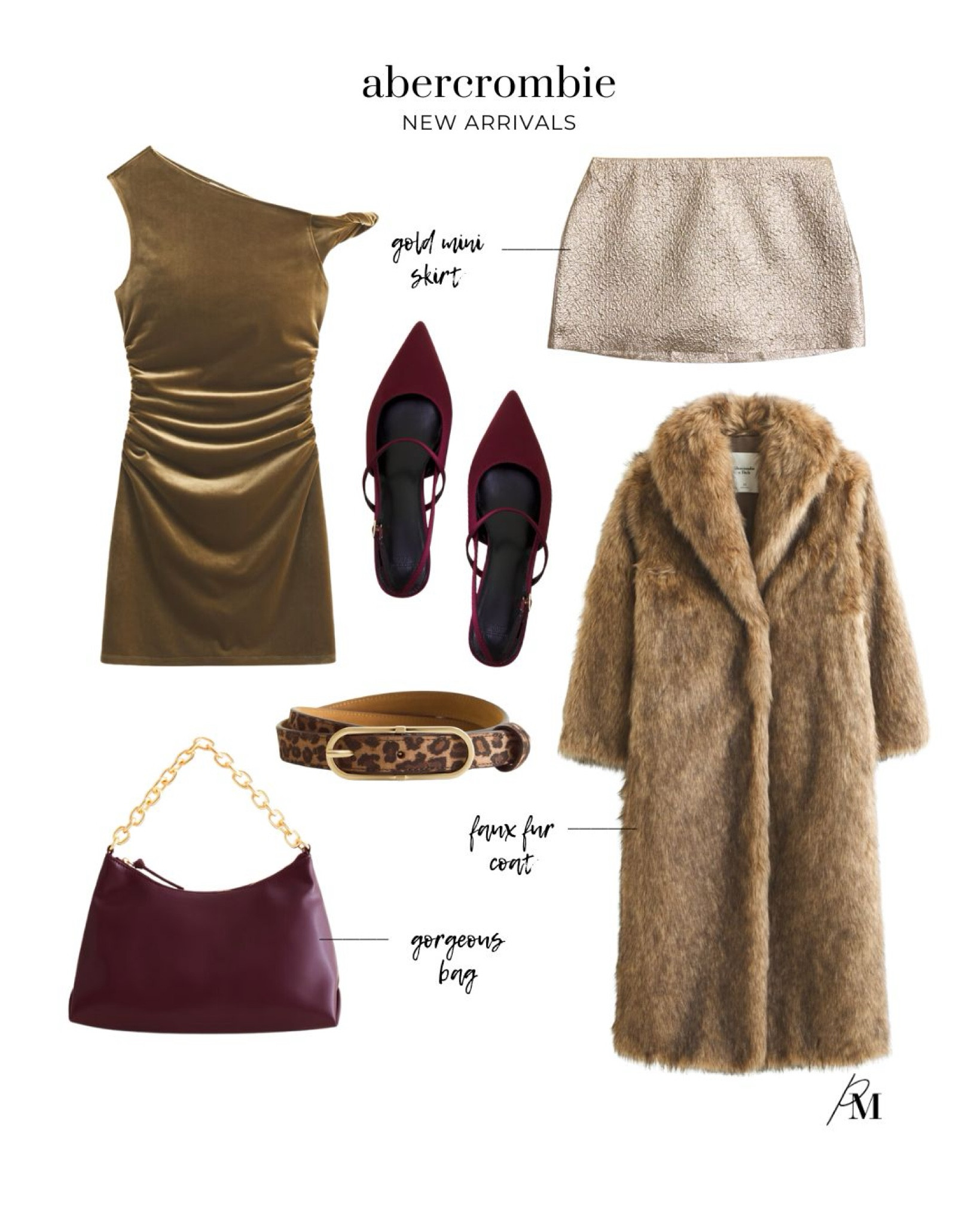 Abercrombie new arrivals. This velvet dress and faux fur coat are perfect for the holidays. 

#LTKSeasonal #LTKHoliday #LTKStyleTip