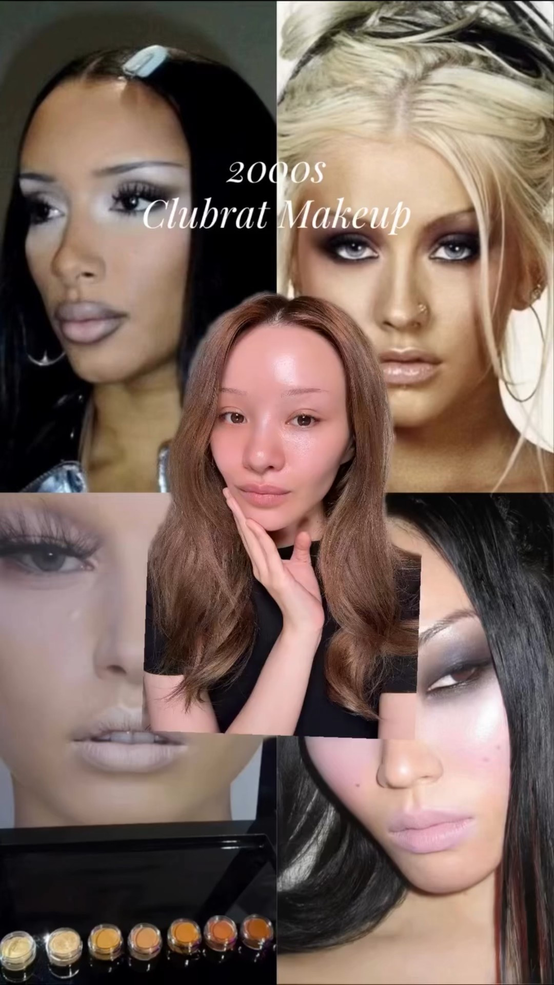 2000s Clubrat Makeup 🖤 
bringing back the matte skin and concealer lips 💋
ib: @laurensoyung

#LTKBeauty #LTKStyleTip #LTKFindsUnder50