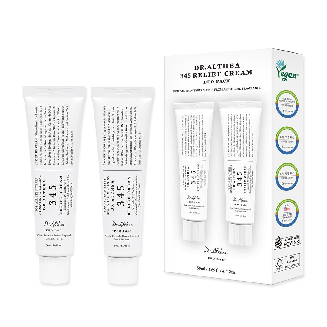 Dr.Althea 345 Relief Cream, 1.69 Fl Oz (Ver.2 - Pack of 2) | Amazon (US)