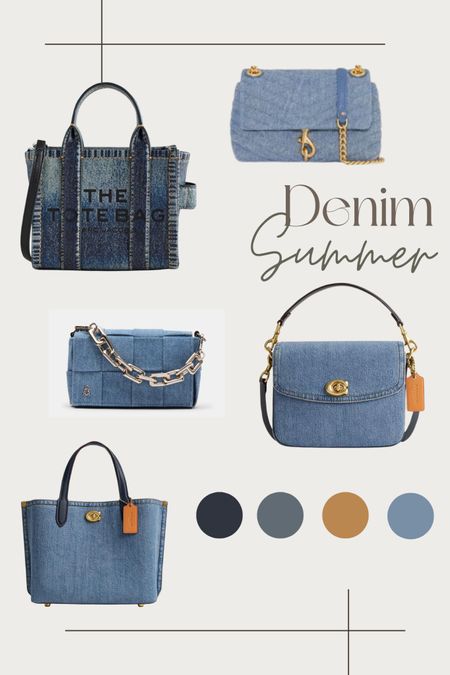 Denim handbags are the hottest trend for Spring/Summer 2024! 

#LTKstyletip #LTKSeasonal #LTKitbag