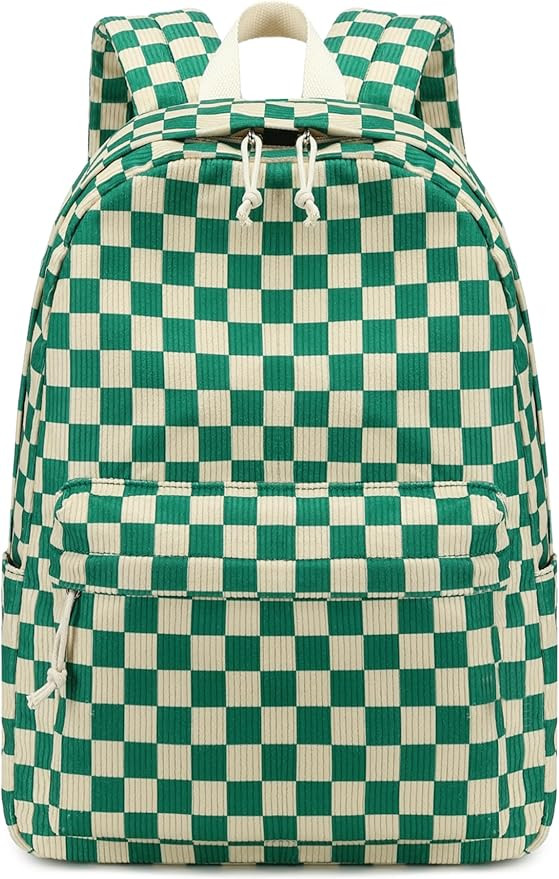 Bluboon School Backpack for Teen Girls Bookbags Elementary High School Corduroy Laptop Bags Women... | Amazon (US)